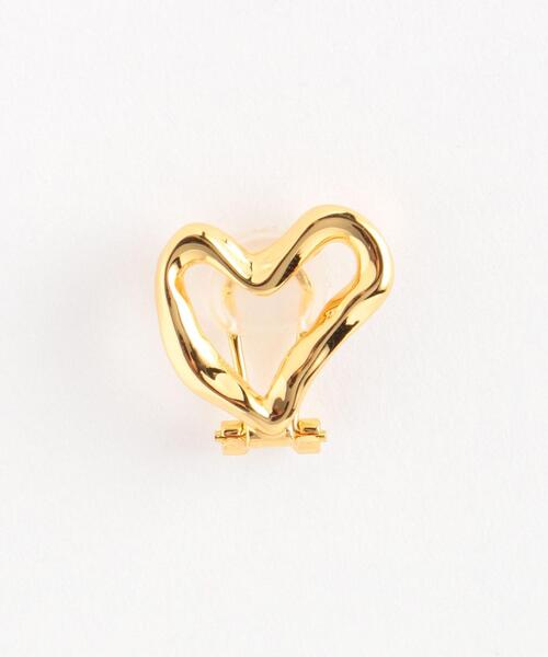 by Preek（バイプリーク）の「＜by Preek(バイプリーク)＞ハート イヤークリップ/イヤリング（イヤリング・レディース・ゴールド・FREE）」の4枚目の写真