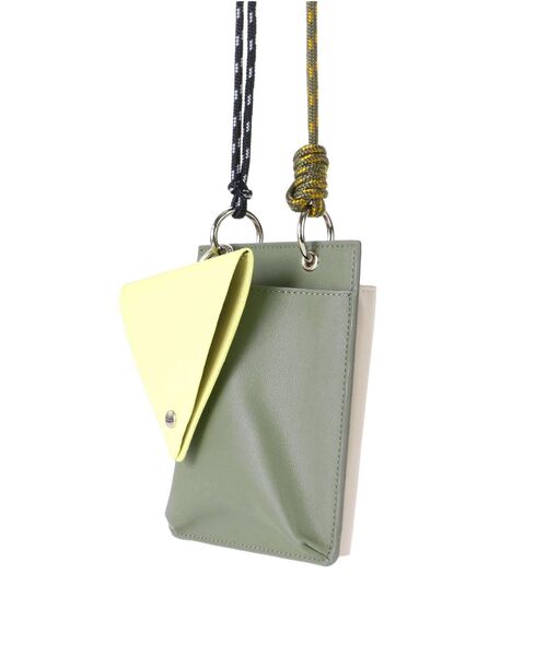 ELENDEEK（エレンディーク）の「マルチ3ボックスバッグ（ショルダーバッグ・レディース・イエロー/グリーン/ラベンダー/ブラック/モカ・FREE）」の5枚目の写真