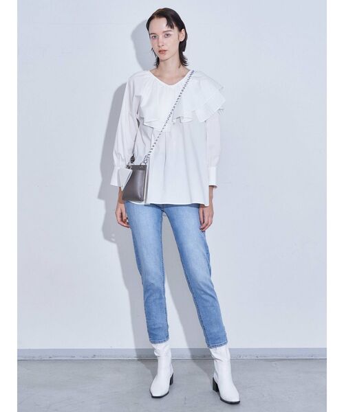 ELENDEEK（エレンディーク）の「マルチ3ボックスバッグ（ショルダーバッグ・レディース・イエロー/グリーン/ラベンダー/ブラック/モカ・FREE）」の9枚目の写真