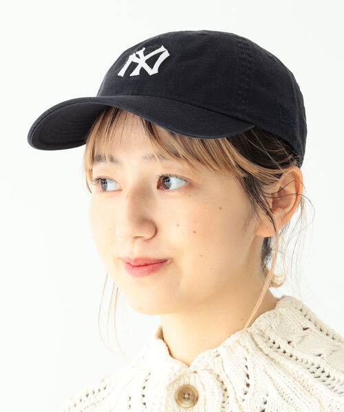 BEAMS BOY（ビームスボーイ）の「NEW ERA × BEAMS BOY / 別注 ニューヨークヤンキース キャップ（キャップ・レディース・ブラック/ネイビー/オフホワイト/グリーン・ONE SIZE）」の9枚目の写真