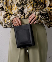 【Adoon plain】スクエアショルダーバッグ