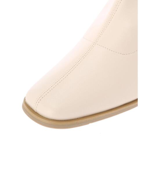 AMERICAN HOLIC（アメリカンホリック）の「チャンキーヒールストレッチショートブーツ（ブーツ・レディース・ブラック/アイボリー/キャメル・S/M/L）」の15枚目の写真