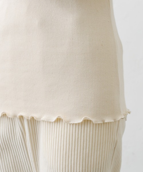 PUAL CE CIN（ピュアルセシン）の「襟レーステレコロングスリーブ（Tシャツ/カットソー・レディース・ブラック/ナチュラル・FREE）」の15枚目の写真