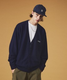 【PENNEY'S / ペニーズ】THE FOX COLOR CARDIGAN ワッペン Vネックカーディガン