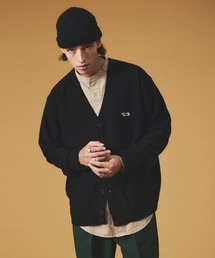 【PENNEY'S / ペニーズ】THE FOX COLOR CARDIGAN ワッペン Vネックカーディガン