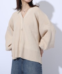 MAISON BREEZE | 【MAISON BREEZE】春めくワイドスリーブニットカーディガン SCCH54(カーディガン/ボレロ)