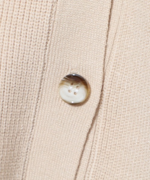 MAISON BREEZE（メゾンブリーズ）の「【MAISON BREEZE】春めくワイドスリーブニットカーディガン SCCH54（カーディガン/ボレロ・レディース・ネイビー/アイボリー・FREE）」の3枚目の写真