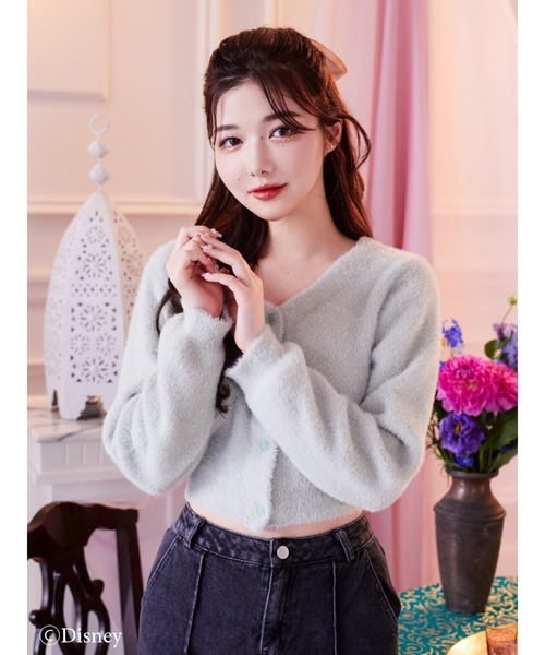 Maison de FLEUR（メゾンドフルール）の「Jasmine/ニットカーディガン