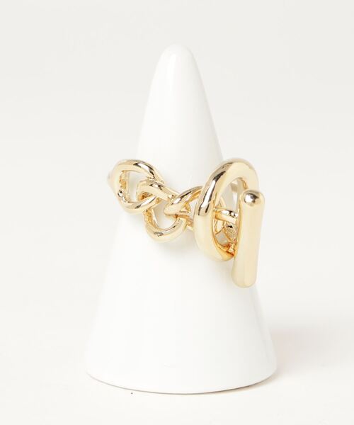 COLOR TOKYO ACCESSORIES(カラートウキョウアクセサリー)の「マンテルチェーンリング(リング・レディース・Silver/GOLD・FREE)」の17枚目の写真