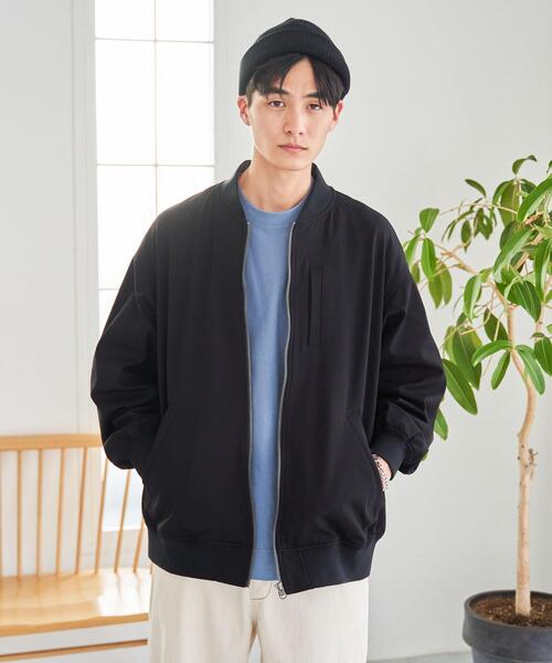 coen（コーエン）の「極楽FITノーカラーブルゾン（ブルゾン）」 - WEAR