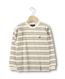 【NAUTICA/ノーティカ】マルチカラーボーダー長袖Tシャツ