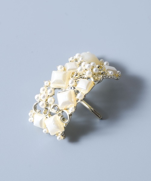 CALIFORNIA OUTFITTERS(カリフォルニア アウトフィッターズ)の「【LULKA(ルールカ)】パールポニーフック(その他ヘアアクセサリー・レディース・ホワイト系その他/ホワイト系その他2/ホワイト系その他4/ホワイト系その他3・ONE SIZE)」の3枚目の写真