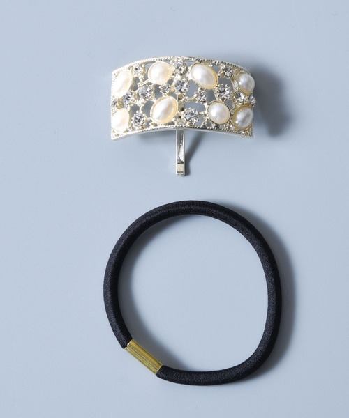 CALIFORNIA OUTFITTERS(カリフォルニア アウトフィッターズ)の「【LULKA(ルールカ)】パールポニーフック(その他ヘアアクセサリー・レディース・ホワイト系その他/ホワイト系その他2/ホワイト系その他4/ホワイト系その他3・ONE SIZE)」の5枚目の写真