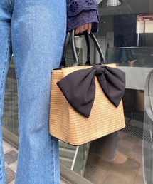 one after another NICE CLAUP | ビッグリボンミニトートバッグ(トートバッグ)