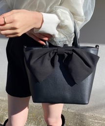 one after another NICE CLAUP | ビッグリボンミニトートバッグ(トートバッグ)