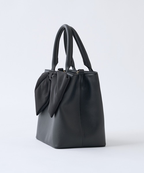 one after another NICE CLAUP(ワンアフターアナザーナイスクラップ)の「ビッグリボンミニトートバッグ(トートバッグ・レディース・アイボリー/ブラック/ナチュラル・ONE SIZE)」の19枚目の写真