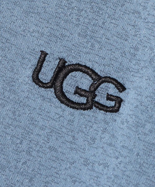 UGG（アグ）の「UGG@mos シースルーメロウロンT / アグ　シースルーメロウ　ロンティー（Tシャツ/カットソー・レディース・ホワイト/ブラック/サックスブルー・L/M）」の7枚目の写真