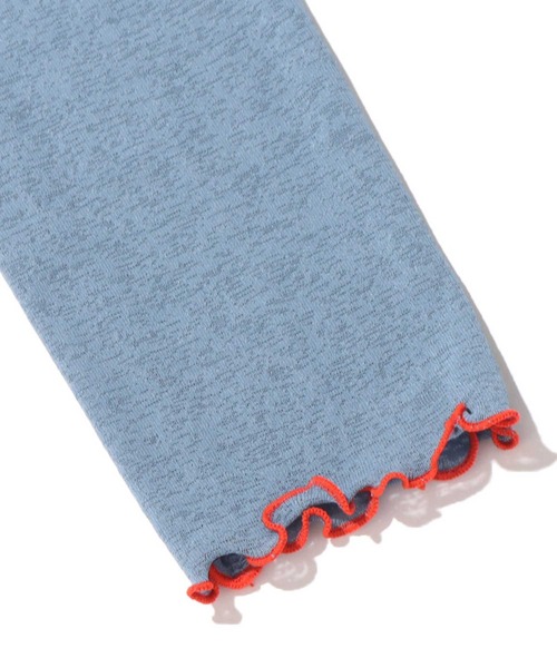 UGG（アグ）の「UGG@mos シースルーメロウロンT / アグ　シースルーメロウ　ロンティー（Tシャツ/カットソー・レディース・ホワイト/ブラック/サックスブルー・L/M）」の8枚目の写真