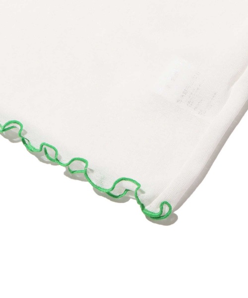 UGG（アグ）の「UGG@mos シースルーメロウロンT / アグ　シースルーメロウ　ロンティー（Tシャツ/カットソー・レディース・ホワイト/ブラック/サックスブルー・L/M）」の14枚目の写真