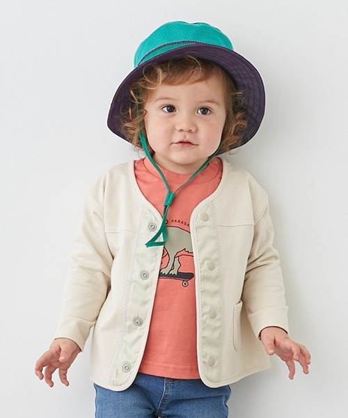 petit main（プティマイン）の「【GOODPRICE】恐竜プリント長袖Tシャツ（Tシャツ/カットソー・キッズ・ライトグリーン/オレンジ/アイボリー・130cm/120cm/100cm/90cm/110cm/80ｃｍ）」の8枚目の写真