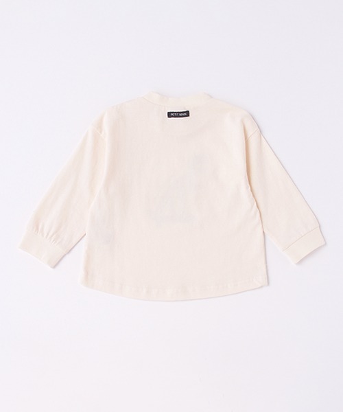 petit main（プティマイン）の「【GOODPRICE】恐竜プリント長袖Tシャツ（Tシャツ/カットソー・キッズ・ライトグリーン/オレンジ/アイボリー・130cm/120cm/100cm/90cm/110cm/80ｃｍ）」の9枚目の写真