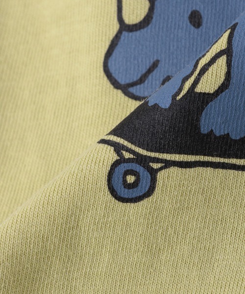 petit main（プティマイン）の「【GOODPRICE】恐竜プリント長袖Tシャツ（Tシャツ/カットソー・キッズ・ライトグリーン/オレンジ/アイボリー・130cm/120cm/100cm/90cm/110cm/80ｃｍ）」の16枚目の写真