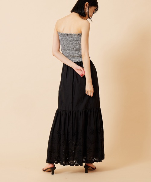 ≪追加≫カットワークレーススカート5◆