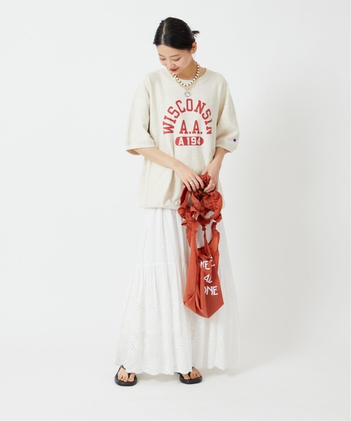 U by SPICK&SPAN（ユーバイスピックアンドスパン）の「≪追加≫カットワークレーススカート5◆（スカート・レディース・ホワイト/ブラック・38/36）」の22枚目の写真