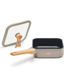 sutto スマートフライパン 18cm 18×6cm グレージュ ＜sutto スット＞