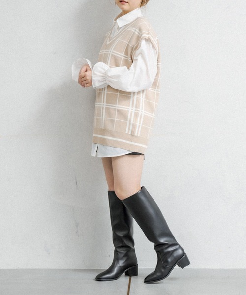 OLIVE des OLIVE（オリーブデオリーブ）の「推しベスト（ベスト・レディース・ベージュ/ミント/アイボリー・FREE）」の13枚目の写真