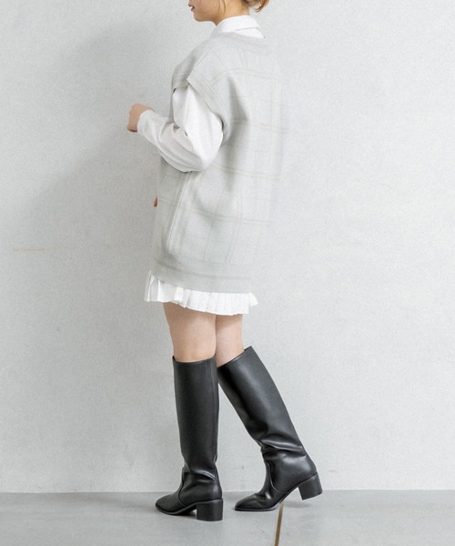 OLIVE des OLIVE（オリーブデオリーブ）の「推しベスト（ベスト・レディース・ベージュ/ミント/アイボリー・FREE）」の20枚目の写真