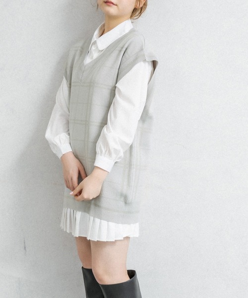 OLIVE des OLIVE（オリーブデオリーブ）の「推しベスト（ベスト・レディース・ベージュ/ミント/アイボリー・FREE）」の22枚目の写真