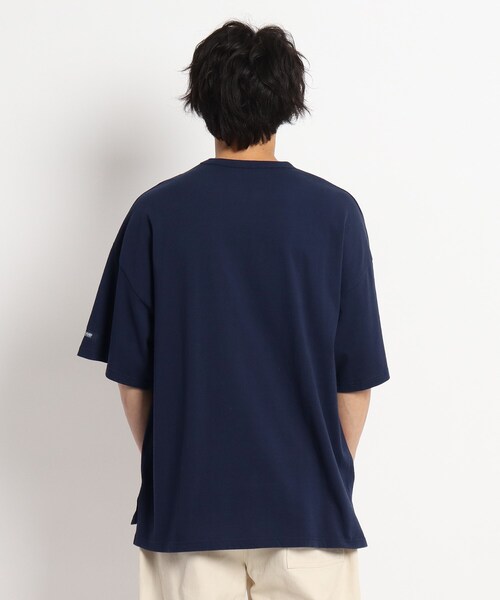 HAV-A-HANK(ハバハンク )の「◆HAV A HANK ハバハンク バンダナポケット 別注コットン半袖Tシャツ(Tシャツ/カットソー・メンズ・ブラック/ネイビー/アイボリー・02/03/04)」の6枚目の写真