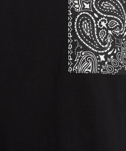 HAV-A-HANK(ハバハンク )の「◆HAV A HANK ハバハンク バンダナポケット 別注コットン半袖Tシャツ(Tシャツ/カットソー・メンズ・ブラック/ネイビー/アイボリー・02/03/04)」の11枚目の写真