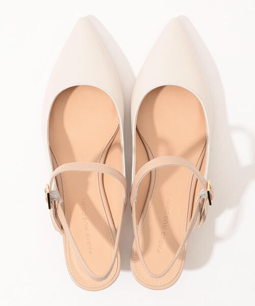 TOMORROWLAND （トゥモローランド）の「FABIO RUSCONI ストラップパンプス（パンプス・レディース・ホワイト・38/36/37）」の7枚目の写真