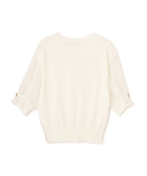 PROPORTION BODY DRESSING（プロポーションボディドレッシング）の「ドロップシアースリーブニット / 1212170308（ニット/セーター・レディース・ベージュ/パープル/ホワイト系その他・FREE）」の21枚目の写真