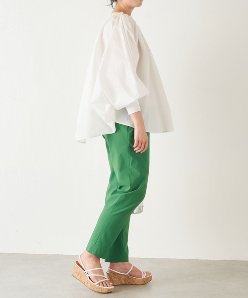 BEARDSLEY（ビアズリー）の「カラートラックパンツ（その他パンツ・レディース・グリーン/ホワイト/インディゴブルー・1/2/0）」の2枚目の写真