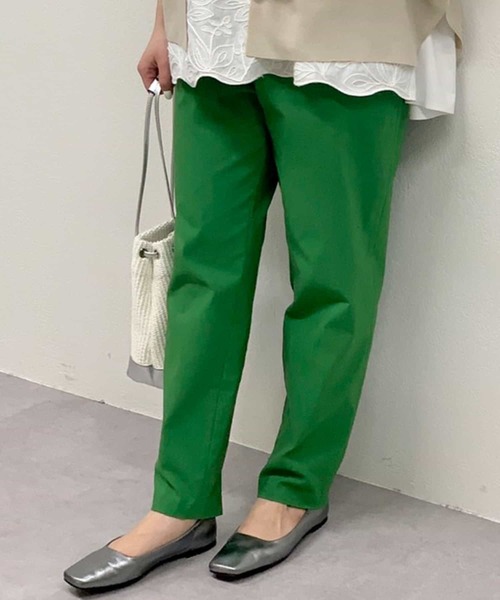 BEARDSLEY（ビアズリー）の「カラートラックパンツ（その他パンツ・レディース・グリーン/ホワイト/インディゴブルー・1/2/0）」の11枚目の写真