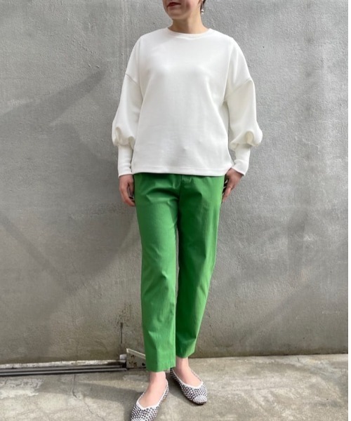BEARDSLEY（ビアズリー）の「カラートラックパンツ（その他パンツ・レディース・グリーン/ホワイト/インディゴブルー・1/2/0）」の14枚目の写真