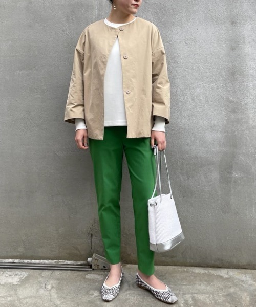 BEARDSLEY（ビアズリー）の「カラートラックパンツ（その他パンツ・レディース・グリーン/ホワイト/インディゴブルー・1/2/0）」の17枚目の写真