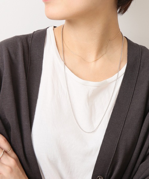 IENA（イエナ）の「【MARIHA/マリハ】small silent rain ネックレス 60cm◆（ネックレス・レディース・シルバー・FREE）」の4枚目の写真