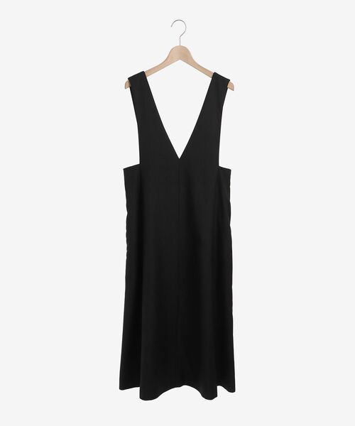 le.coeur blanc（ルクールブラン）の「セミフレア2wayジャンパースカート（ジャンパースカート・レディース・ブラック/グレー・38/36）」の16枚目の写真