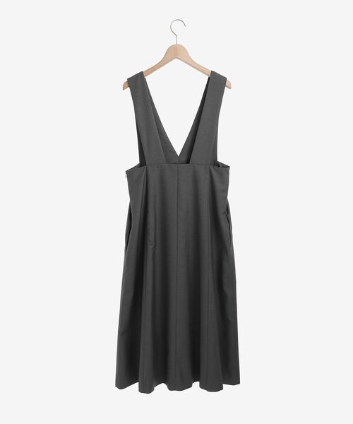 le.coeur blanc（ルクールブラン）の「セミフレア2wayジャンパースカート（ジャンパースカート・レディース・ブラック/グレー・38/36）」の21枚目の写真