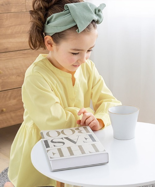 lulpini(ルルピー二)の「kids アシメギャザーブラウス(シャツ/ブラウス・キッズ・ラベンダー/イエロー/ピンク・S/M/L)」の13枚目の写真