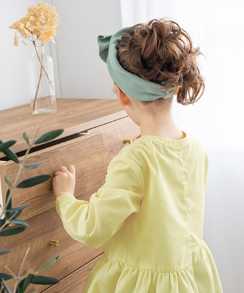 lulpini(ルルピー二)の「kids アシメギャザーブラウス(シャツ/ブラウス・キッズ・ラベンダー/イエロー/ピンク・S/M/L)」の16枚目の写真