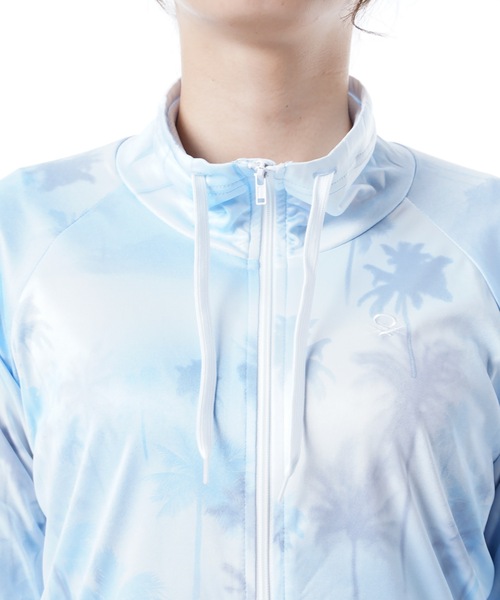 BENETTON (UNITED COLORS OF BENETTON)(ベネトンユナイテッドカラーズオブベネトン)の「【BENETTON:ベネトン】レディースプリントUVラッシュガード(ラッシュガード・レディース・ブルー/グリーン/コーラルピンク・MEDIUM/LARGE/X-LARGE)」の14枚目の写真