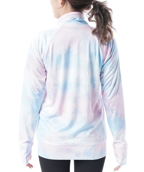 BENETTON (UNITED COLORS OF BENETTON)(ベネトンユナイテッドカラーズオブベネトン)の「【BENETTON:ベネトン】レディースプリントUVラッシュガード(ラッシュガード・レディース・ブルー/グリーン/コーラルピンク・MEDIUM/LARGE/X-LARGE)」の17枚目の写真