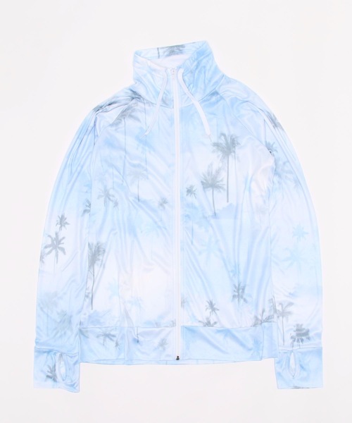 BENETTON (UNITED COLORS OF BENETTON)(ベネトンユナイテッドカラーズオブベネトン)の「【BENETTON:ベネトン】レディースプリントUVラッシュガード(ラッシュガード・レディース・ブルー/グリーン/コーラルピンク・MEDIUM/LARGE/X-LARGE)」の21枚目の写真