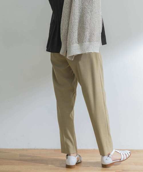 URBAN RESEARCH（アーバンリサーチ）の「ドロストテーパードパンツ（その他パンツ・レディース・チャコールグレー/グリーン系その他/チェック・38/36/34）」の14枚目の写真