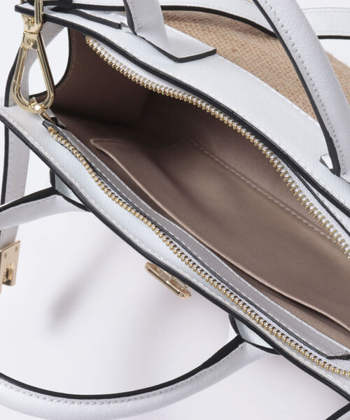 セール】【PAOLA NUTTI/パオラヌッティ】ストロー調レザートートS